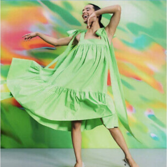Christopher John Rogers Dresses & Skirts - Christopher John Rogers + Target Green Hi-low Dress With Shoulder size XS